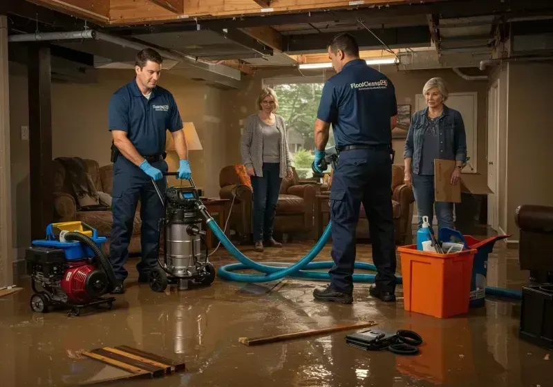 Basement Water Extraction and Removal Techniques process in Monticello, IN